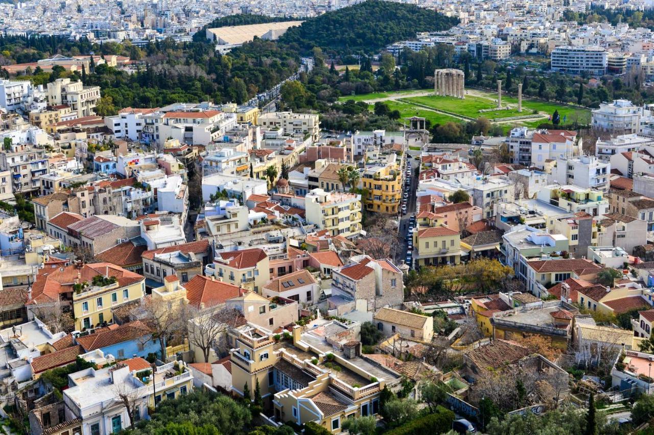 Apartamento Athens Cozy Studio 4 Min Walk To The Acropolis Hil Exterior foto